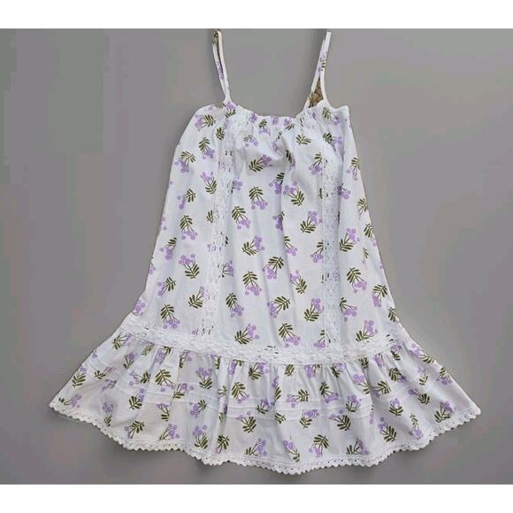 Pippen Lane Girl's Sleeveless Floral Back Button Ruffle Bottom‎ Dress Size 4T - Picture 1 of 5